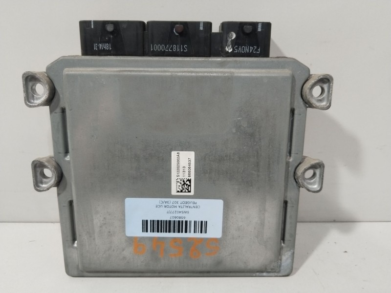 Recambio de centralita motor uce para peugeot 307 (3a/c) 2.0 hdi 135 referencia OEM IAM 5WS40277JT  