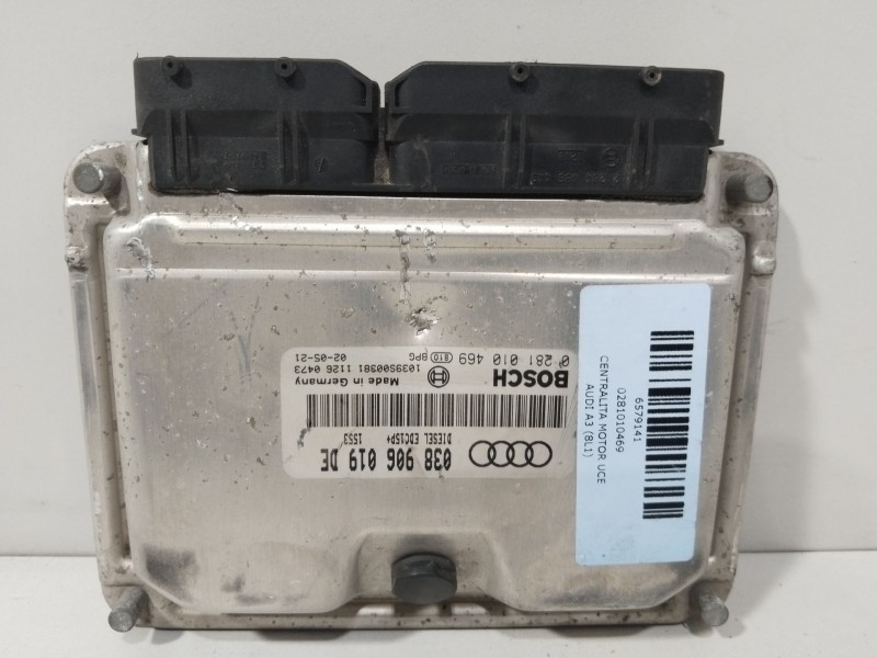 Recambio de centralita motor uce para audi a3 (8l1) 1.9 tdi referencia OEM IAM 0281010469  