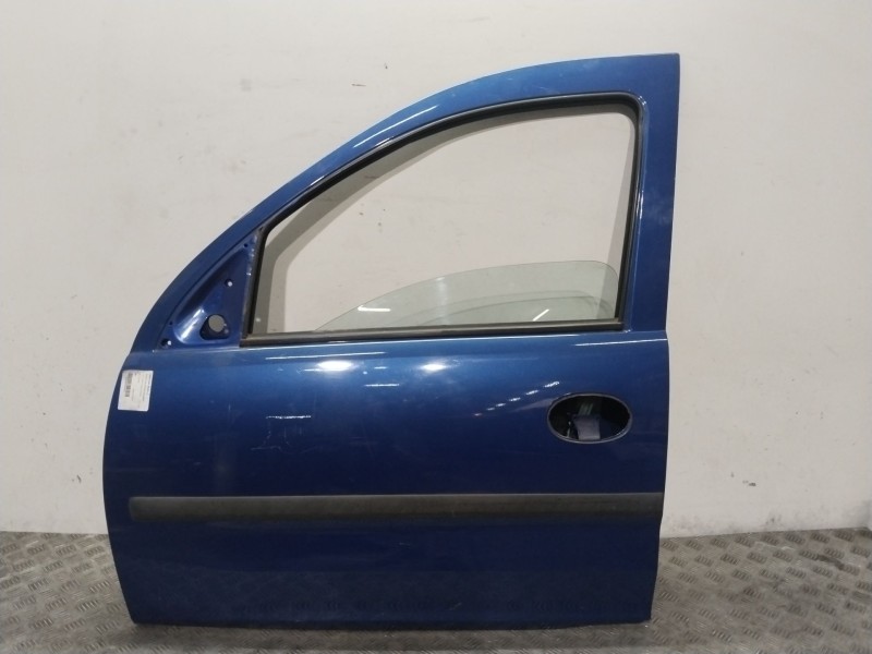 Recambio de puerta delantera izquierda para opel combo (corsa c) familiar referencia OEM IAM  AZUL 