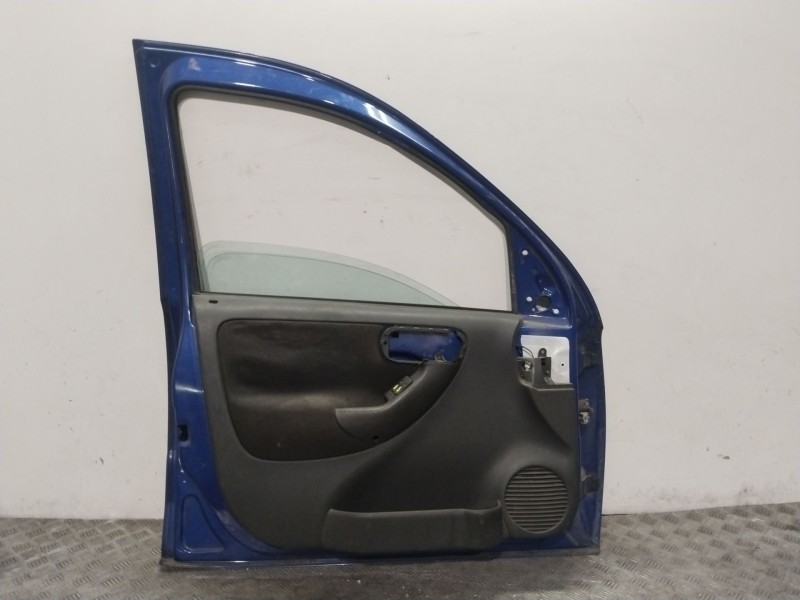 Recambio de puerta delantera izquierda para opel combo (corsa c) familiar referencia OEM IAM  AZUL 