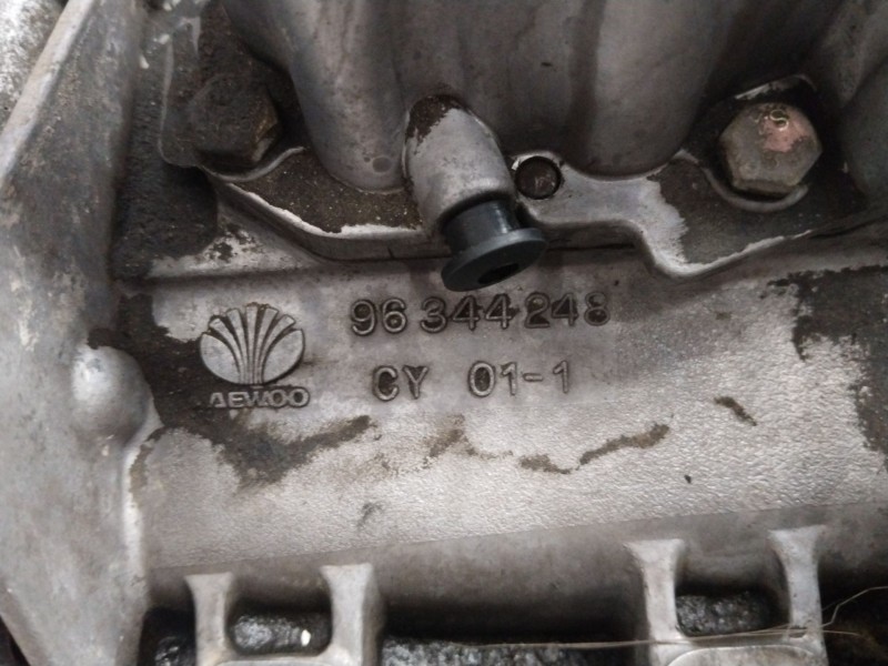 Recambio de caja cambios para chevrolet aveo / kalos hatchback (t200) 1.4 16v referencia OEM IAM 96344248  