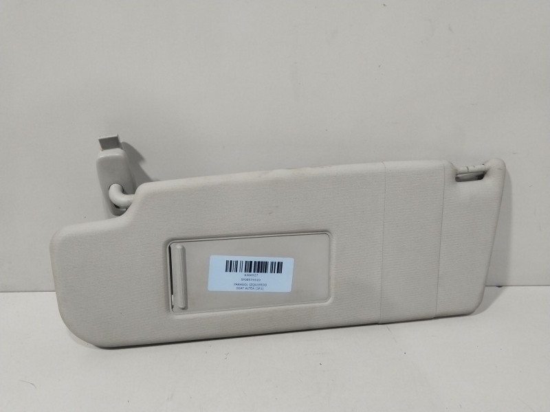 Recambio de parasol izquierdo para seat altea (5p1) 1.6 tdi referencia OEM IAM 5P0857551D   Recambio de parasol izquierdo para seat altea (5p1) 1.6 tdi referencia OEM IAM 5P0857551D