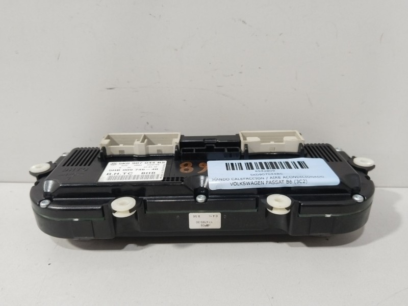 Recambio de mando calefaccion / aire acondicionado para volkswagen passat b6 (3c2) 2.0 tdi referencia OEM IAM 5K0907044BS  
