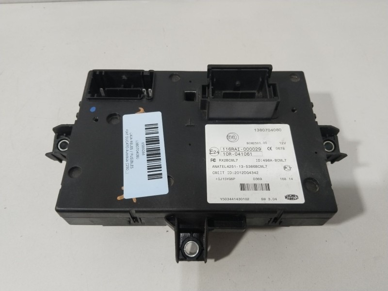 Recambio de caja reles / fusibles para fiat ducato autobús (250_) 130 multijet 2,3 d referencia OEM IAM 1380704080  