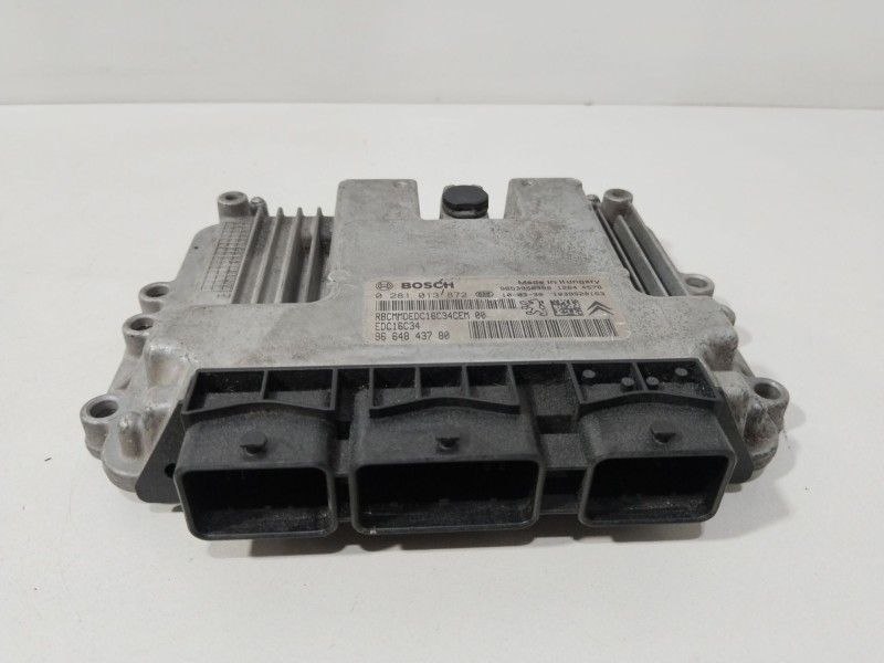 Recambio de centralita motor uce para peugeot 207 sport referencia OEM IAM 9664843780 0281013872  Recambio de centralita motor uce para peugeot 207 sport referencia OEM IAM 9664843780 0281013872