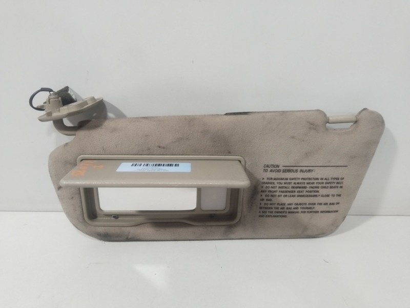 Recambio de parasol izquierdo para hyundai santa fé i (sm) 2.0 crdi 4x4 referencia OEM IAM 8520126700BU  