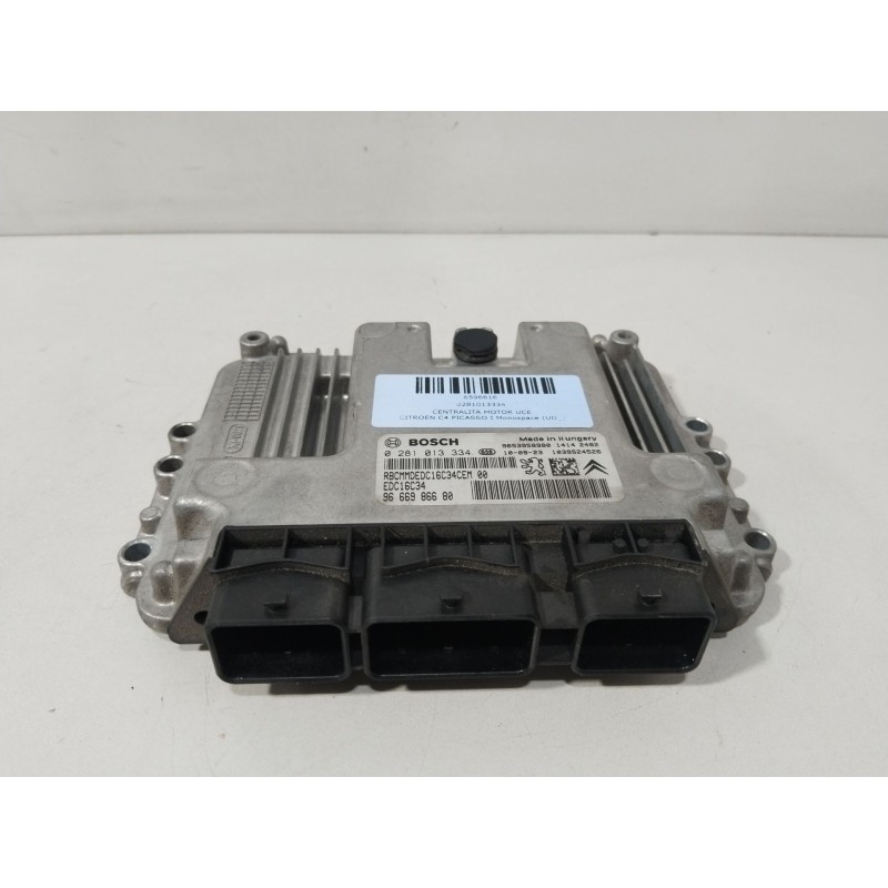 Recambio de centralita motor uce para citroën c4 picasso i monospace (ud_) 1.6 hdi referencia OEM IAM 0281013334  