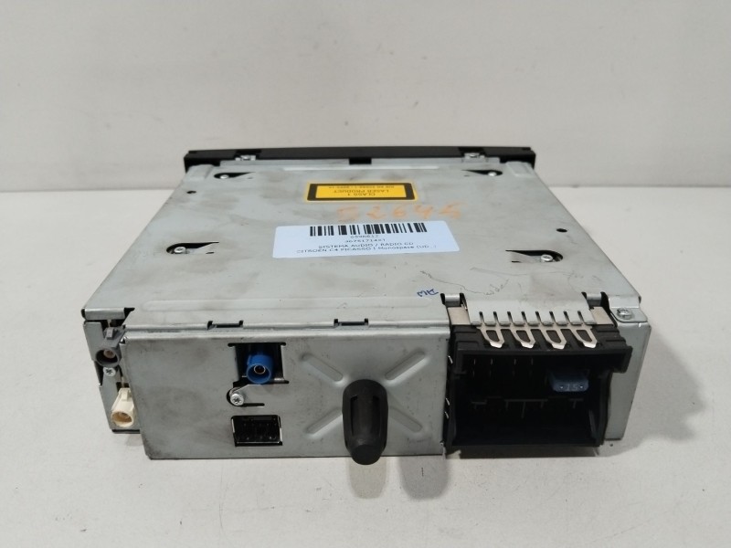 Recambio de sistema audio / radio cd para citroën c4 picasso i monospace (ud_) 1.6 hdi referencia OEM IAM 96751714XT  