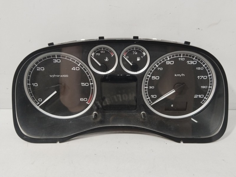 Recambio de cuadro instrumentos para peugeot 307 break (3e) 2.0 hdi 135 referencia OEM IAM 9651299680E  