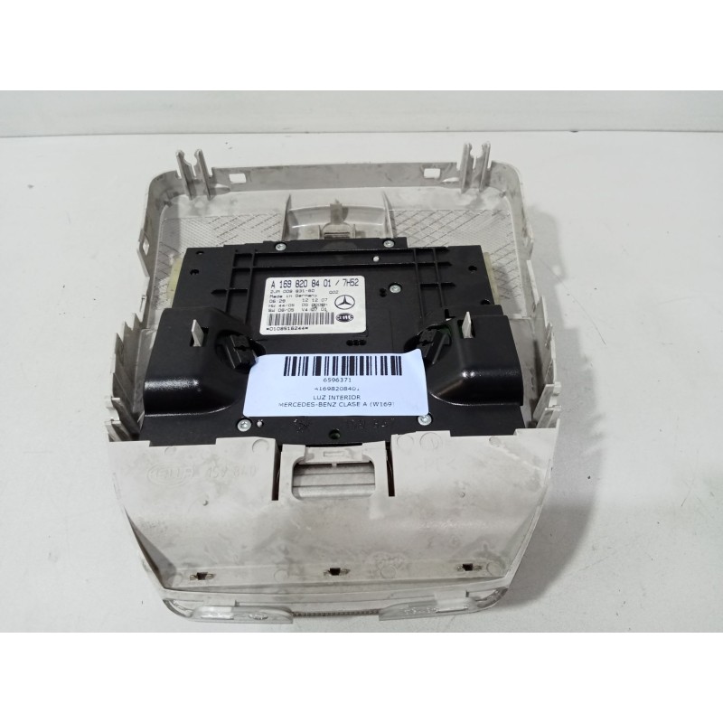 Recambio de luz interior central para mercedes-benz clase a (w169) a 180 cdi (169.007, 169.307) referencia OEM IAM A1698208401  