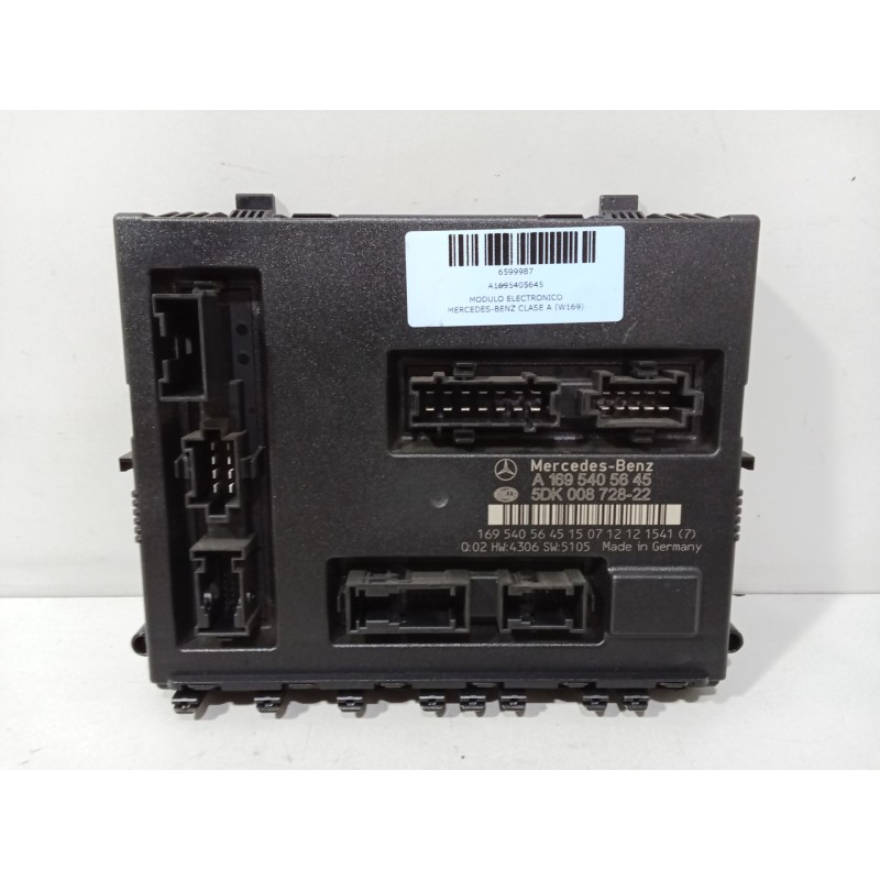 Recambio de modulo electronico para mercedes-benz clase a (w169) a 180 cdi (169.007, 169.307) referencia OEM IAM A1695405645  