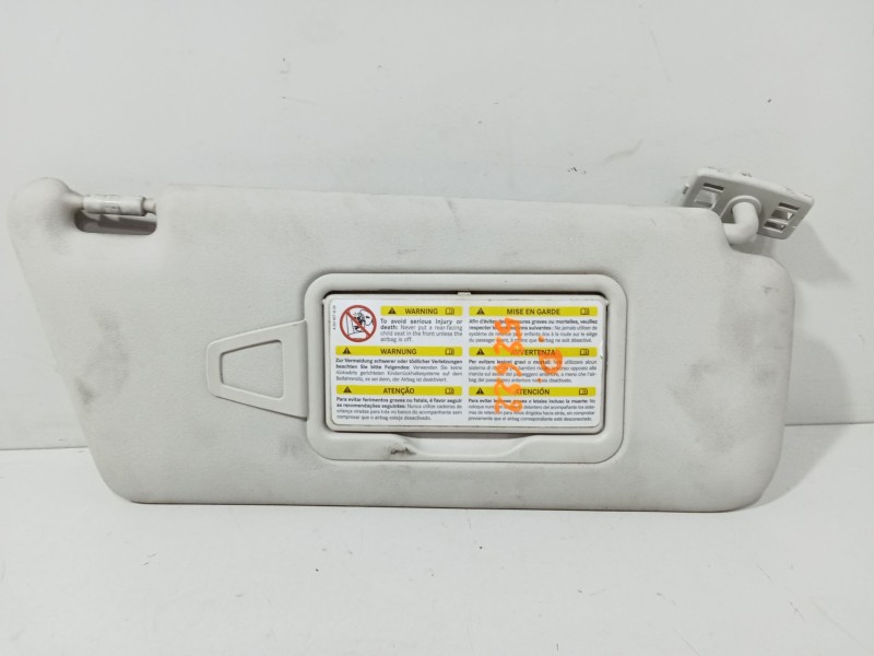 Recambio de parasol derecho para mercedes-benz clase a (w169) a 180 cdi (169.007, 169.307) referencia OEM IAM A1698100210  