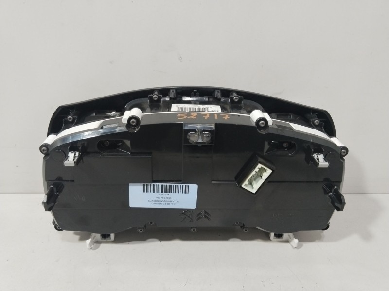 Recambio de cuadro instrumentos para citroën c3 iii (sx) 1.2 puretech 82 referencia OEM IAM 9837553680  