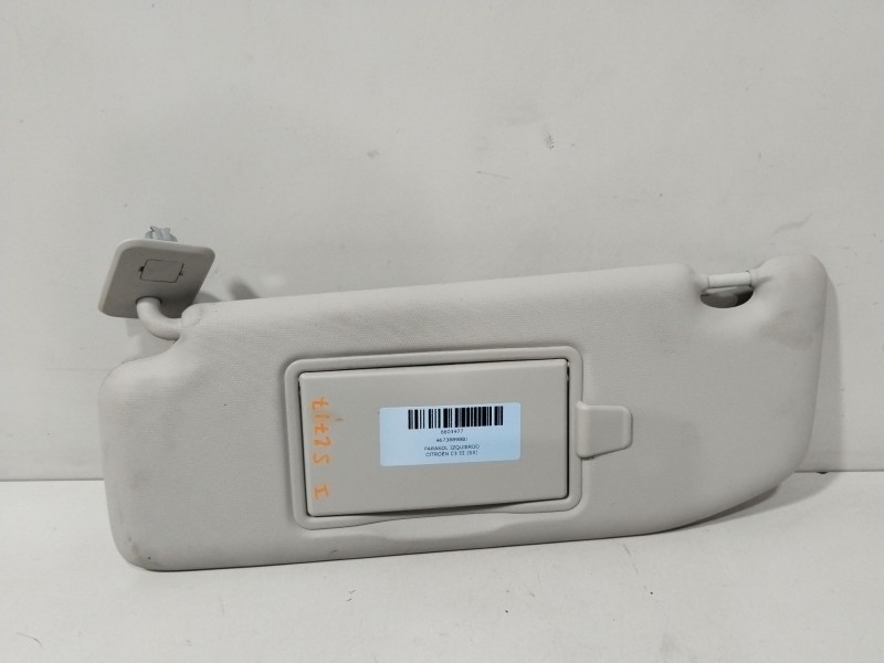 Recambio de parasol izquierdo para citroën c3 iii (sx) 1.2 puretech 82 referencia OEM IAM 96738898BJ  