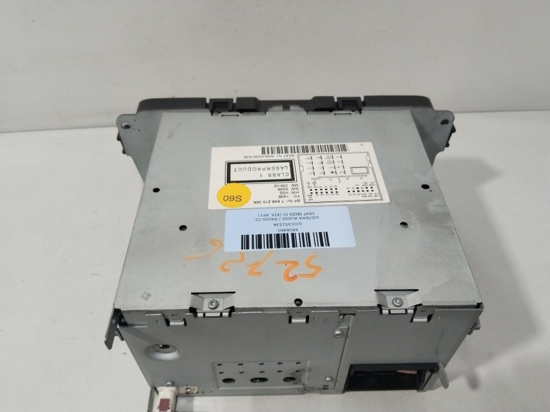 Recambio de sistema audio / radio cd para seat ibiza iv (6j5, 6p1) 1.4 referencia OEM IAM 6J0035153B  