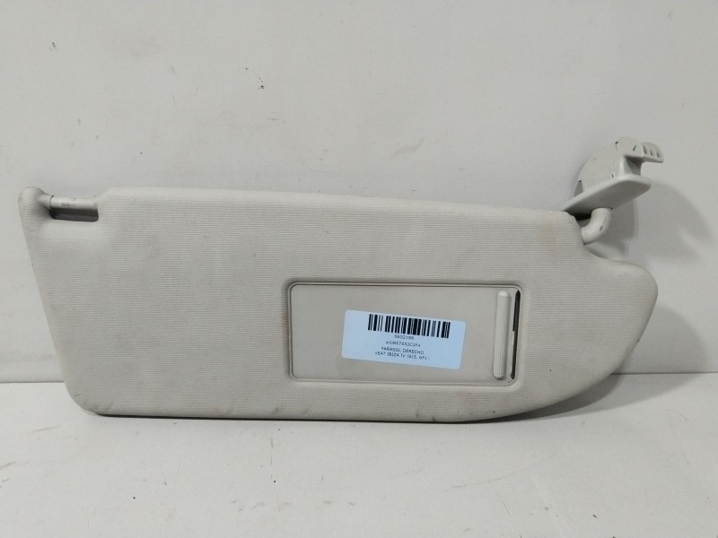 Recambio de parasol derecho para seat ibiza iv (6j5, 6p1) 1.4 referencia OEM IAM 6J0857552C2F4  