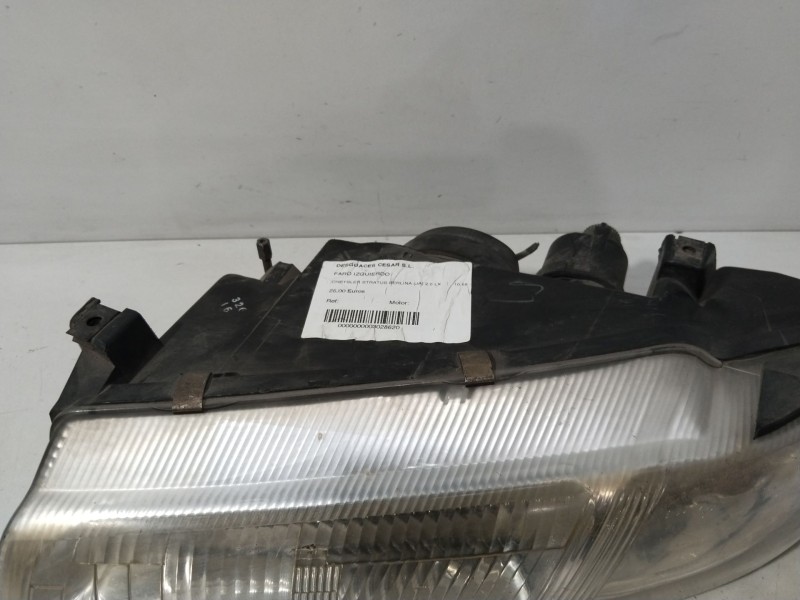 Recambio de faro izquierdo para chrysler stratus berlina (ja) 2.0 lx referencia OEM IAM    Recambio de faro izquierdo para chrysler stratus berlina (ja) 2.0 lx referencia OEM IAM
