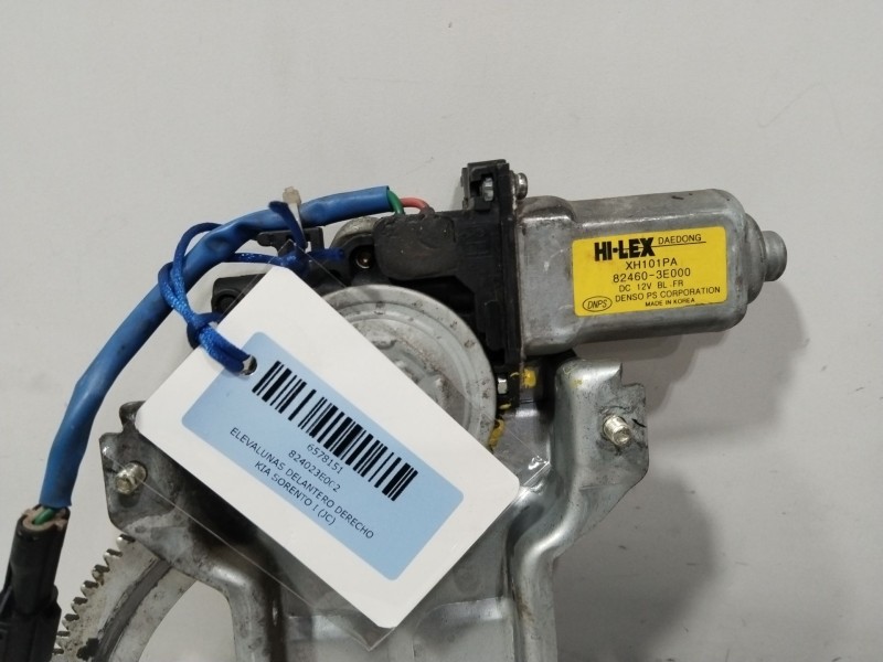 Recambio de elevalunas delantero derecho para kia sorento i (jc) 2.5 crdi referencia OEM IAM 824023E002  
