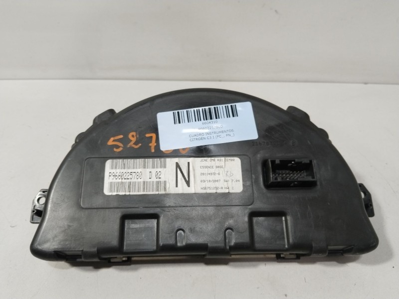 Recambio de cuadro instrumentos para citroën c3 i (fc_, fn_) 1.4 i referencia OEM IAM 9660225780D  