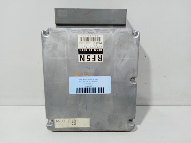Recambio de centralita motor uce para mazda 6 hatchback (gg) 2.0 di (gg14) referencia OEM IAM 2758006243  