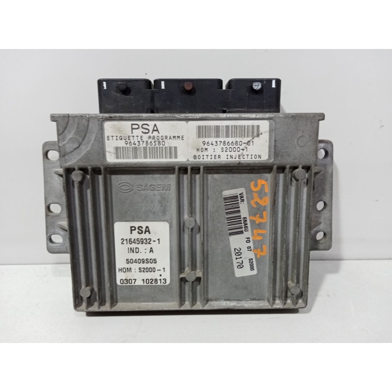 Recambio de centralita motor uce para citroën xsara picasso (n68) 1.8 16v referencia OEM IAM 216459321  