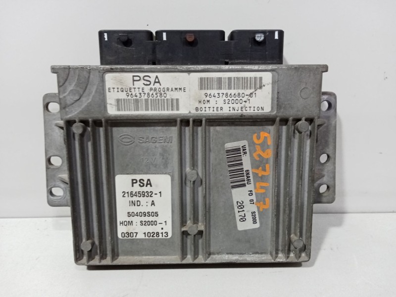 Recambio de centralita motor uce para citroën xsara picasso (n68) 1.8 16v referencia OEM IAM 216459321  