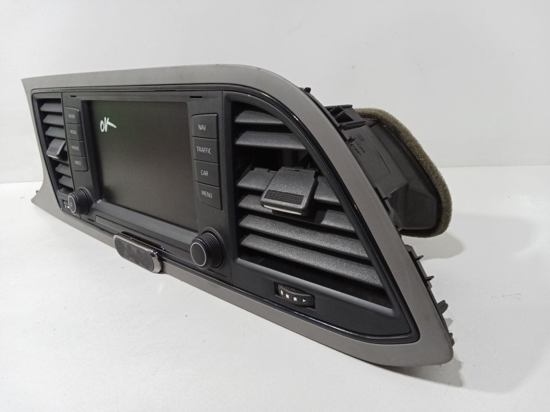 Recambio de pantalla multifuncion para seat leon (5f1) 2.0 tdi referencia OEM IAM 5F0919604F  
