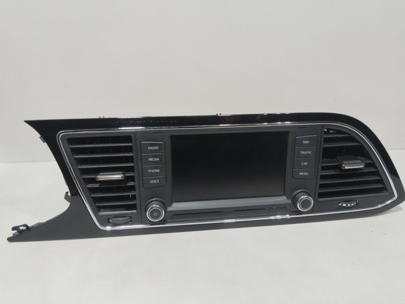 Recambio de pantalla multifuncion para seat leon (5f1) reference ecomotive referencia OEM IAM 5F0919604A  