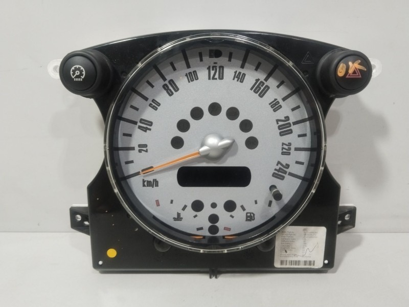 Recambio de cuadro instrumentos para mini mini (r50, r53) cooper referencia OEM IAM 62116936283  