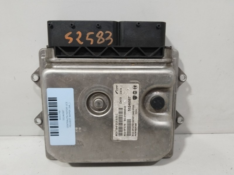 Recambio de centralita motor uce para peugeot bipper (aa_) 1.3 hdi 75 referencia OEM IAM 55246587  