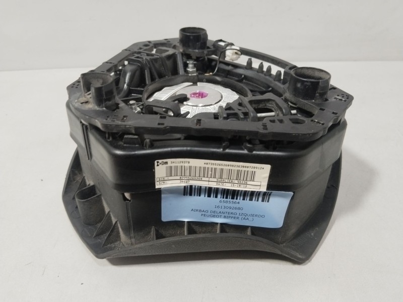 Recambio de airbag delantero izquierdo para peugeot bipper (aa_) 1.3 hdi 75 referencia OEM IAM 1613092680  