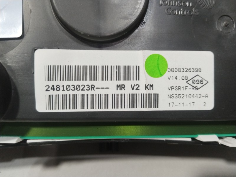 Recambio de cuadro instrumentos para dacia logan mcv ii tce 90 (k8m1) referencia OEM IAM 248103023R  