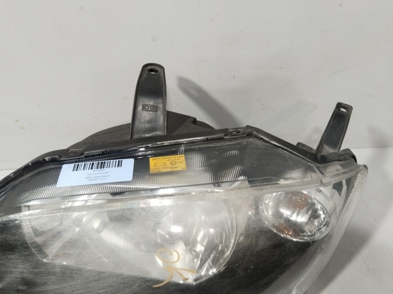 Recambio de faro izquierdo para mazda 2 (dy) 1.4 cd referencia OEM IAM 3M7113W030AF  