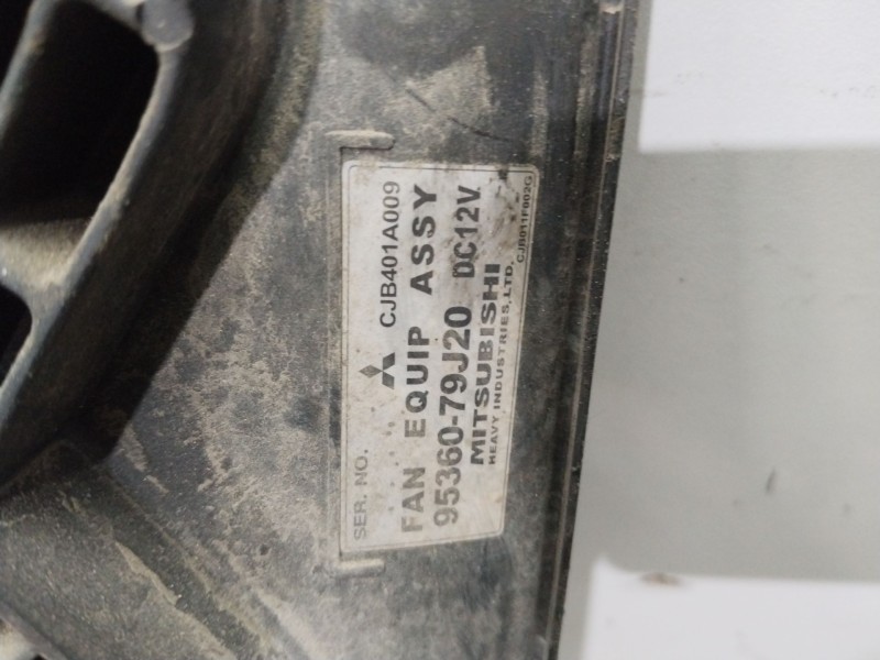 Recambio de electroventilador para suzuki sx4 (ey, gy) 1.6 vvt (rw 416) referencia OEM IAM 9536079J20  