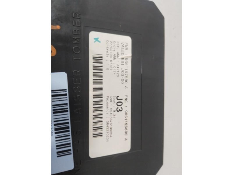 Recambio de centralita bsi para peugeot 307 break (3e) 2.0 hdi 135 referencia OEM IAM 9651196880A  