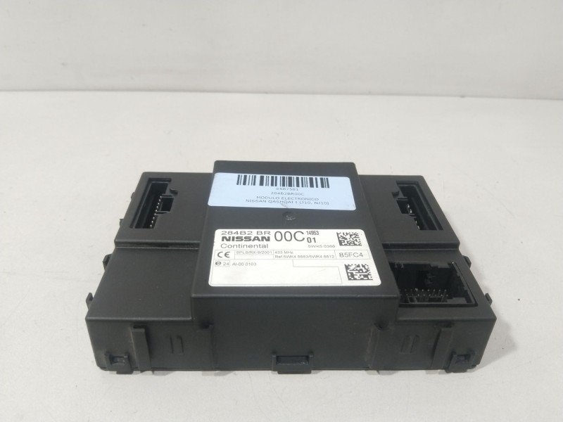 Recambio de modulo electronico para nissan qashqai i (j10, nj10) 1.5 dci referencia OEM IAM 284B2BR00C  
