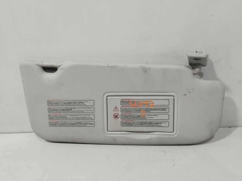 Recambio de parasol derecho para nissan qashqai i (j10, nj10) 1.5 dci referencia OEM IAM 96400BR10A  