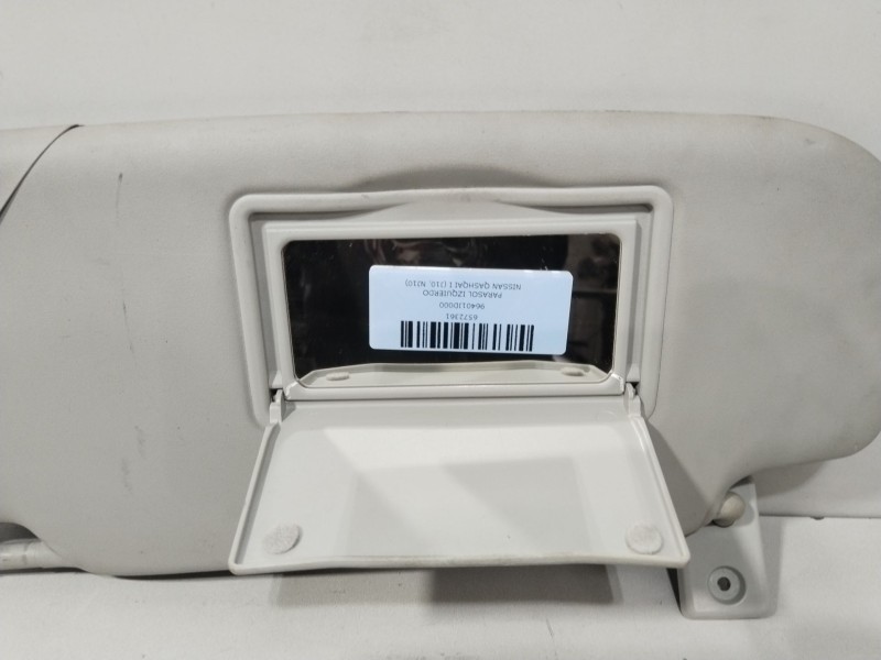 Recambio de parasol izquierdo para nissan qashqai i (j10, nj10) 1.5 dci referencia OEM IAM 96401JD000  