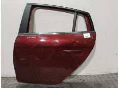 Recambio de puerta trasera izquierda para fiat bravo (198) 1.4 16v t jet active referencia OEM IAM  GRANATE 