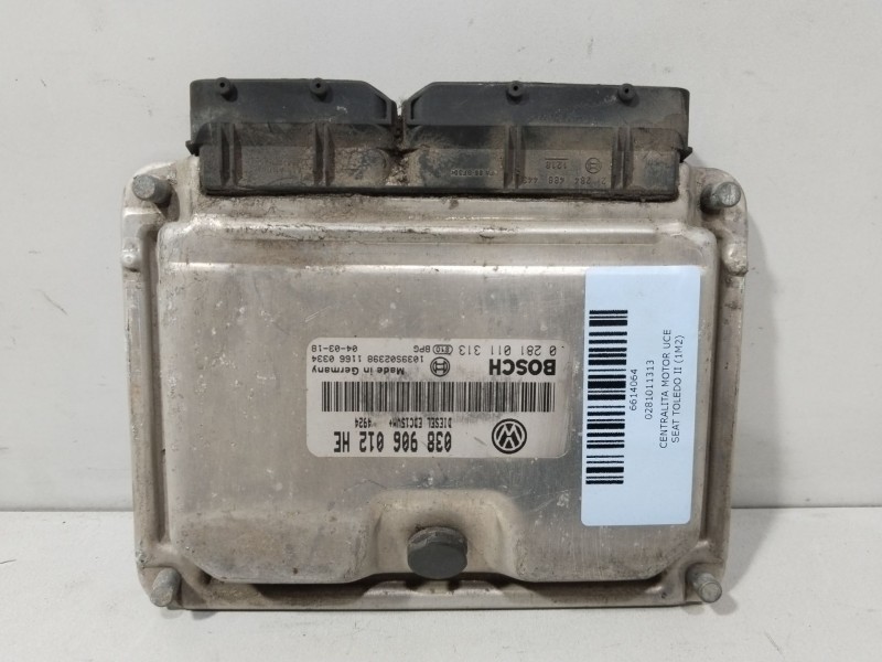 Recambio de centralita motor uce para seat toledo ii (1m2) 1.9 tdi referencia OEM IAM 0281011313  