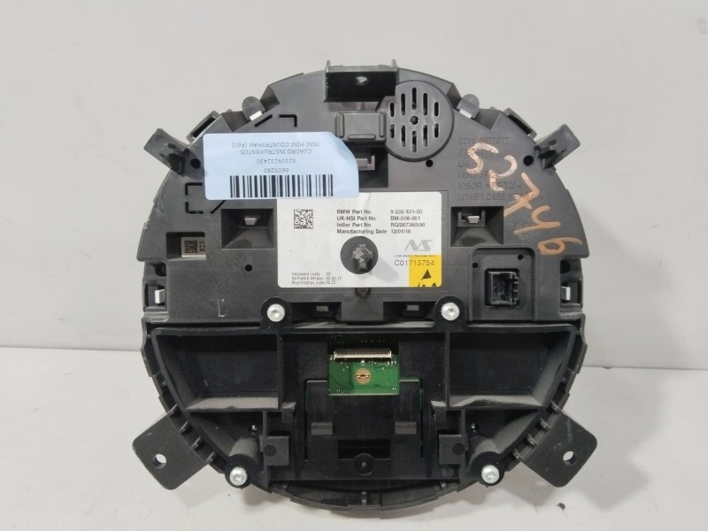 Recambio de cuadro instrumentos para mini mini countryman (r60) one d referencia OEM IAM 62109232430  