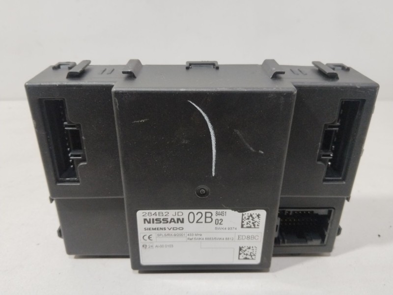 Recambio de modulo electronico para nissan qashqai i (j10, nj10) 2.0 dci referencia OEM IAM 284B2JD02B  