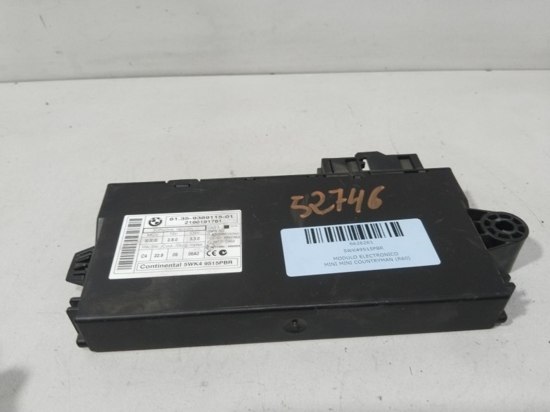 Recambio de modulo electronico para mini mini countryman (r60) one d referencia OEM IAM 5WK49515PBR  
