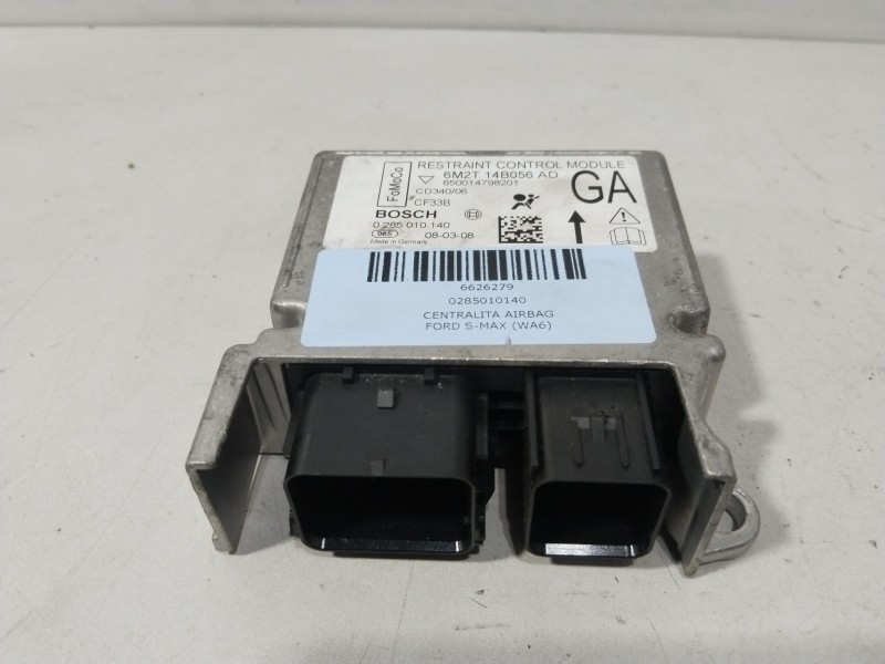 Recambio de centralita airbag para ford s-max (wa6) 2.0 tdci referencia OEM IAM 0285010140  
