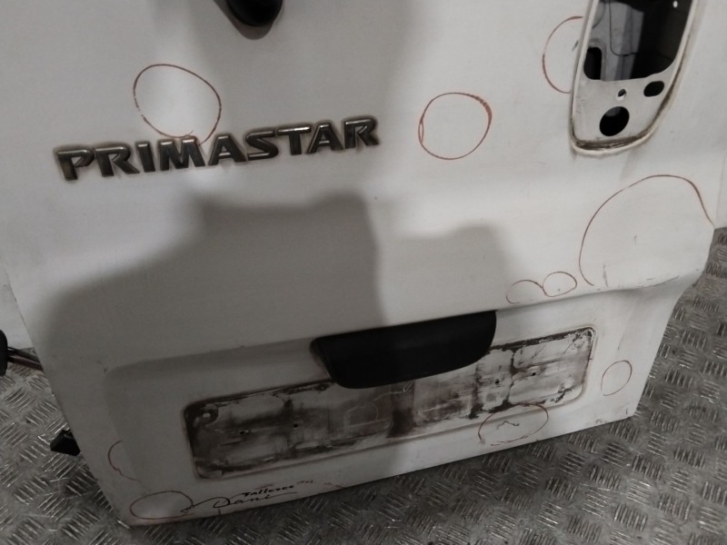 Recambio de puerta trasera izquierda para nissan primastar autobús (x83) dci 100 referencia OEM IAM K010000QAB  