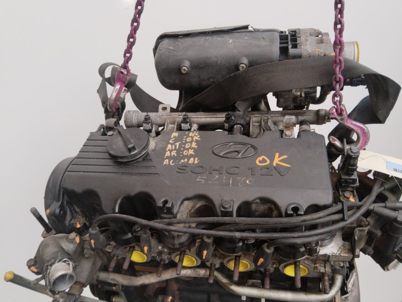 Recambio de motor completo para hyundai accent ii (lc) 1.3 referencia OEM IAM G4EA  