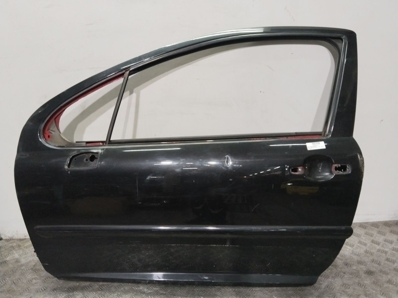 Recambio de puerta delantera izquierda para peugeot 207 xs pack referencia OEM IAM  NEGRO 