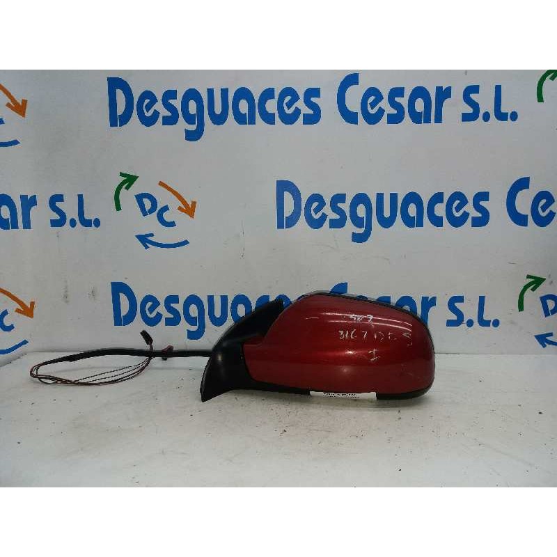 RETROVISOR IZQUIERDO ELECTRICO GRANATE - imagen 2