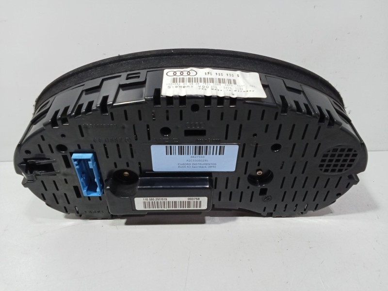 Recambio de cuadro instrumentos para audi a3 sportback (8pa) 1.6 fsi referencia OEM IAM A2C53080296  