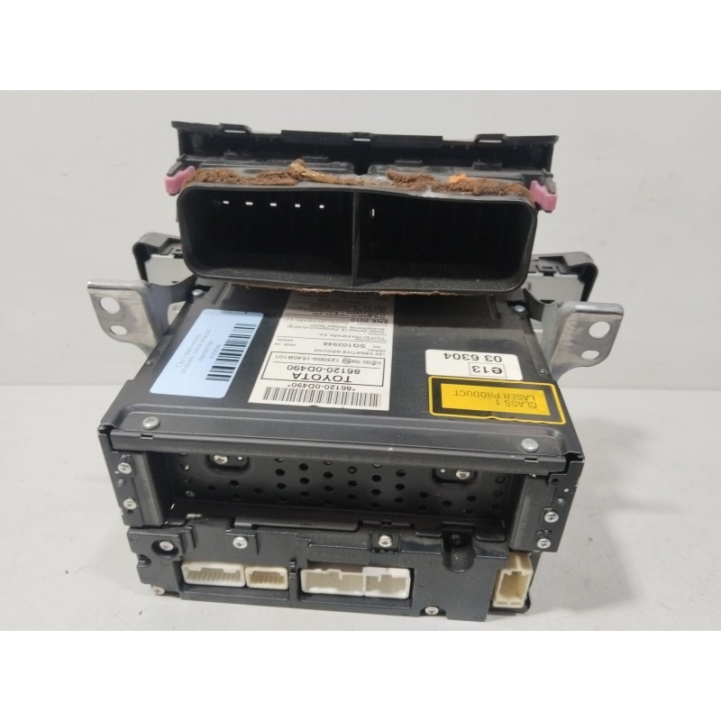 Recambio de sistema audio / radio cd para toyota yaris (_p9_) 1.0 vvt-i (ksp90_) referencia OEM IAM 861200D490  
